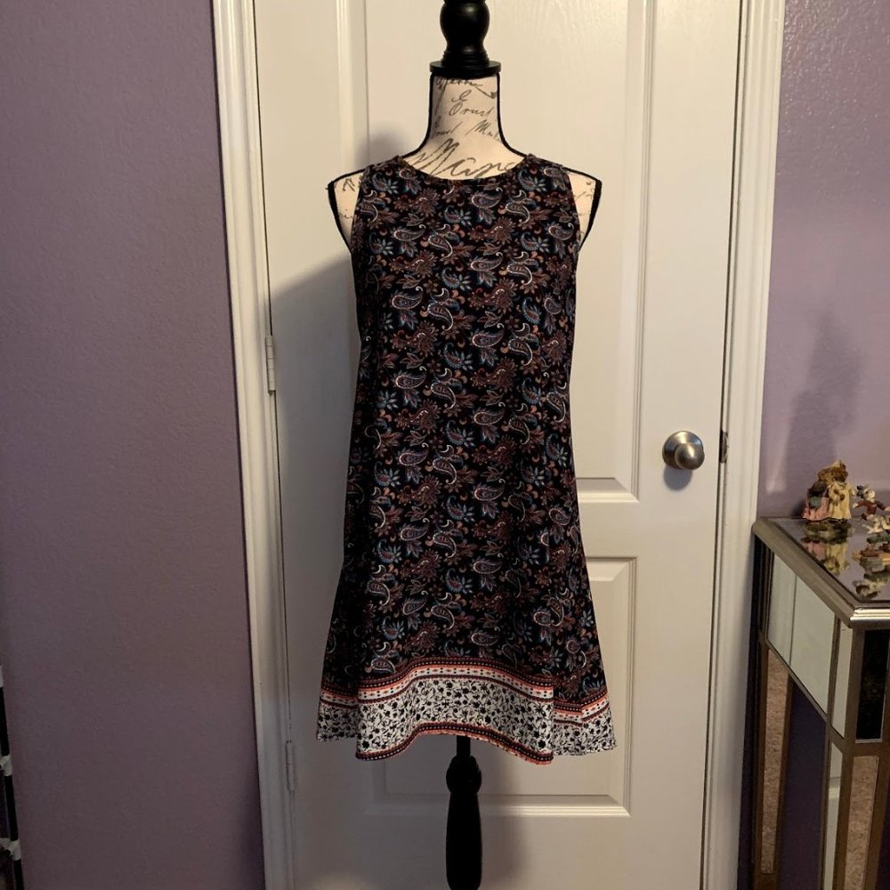 Alya Floral Boho Mini Dress